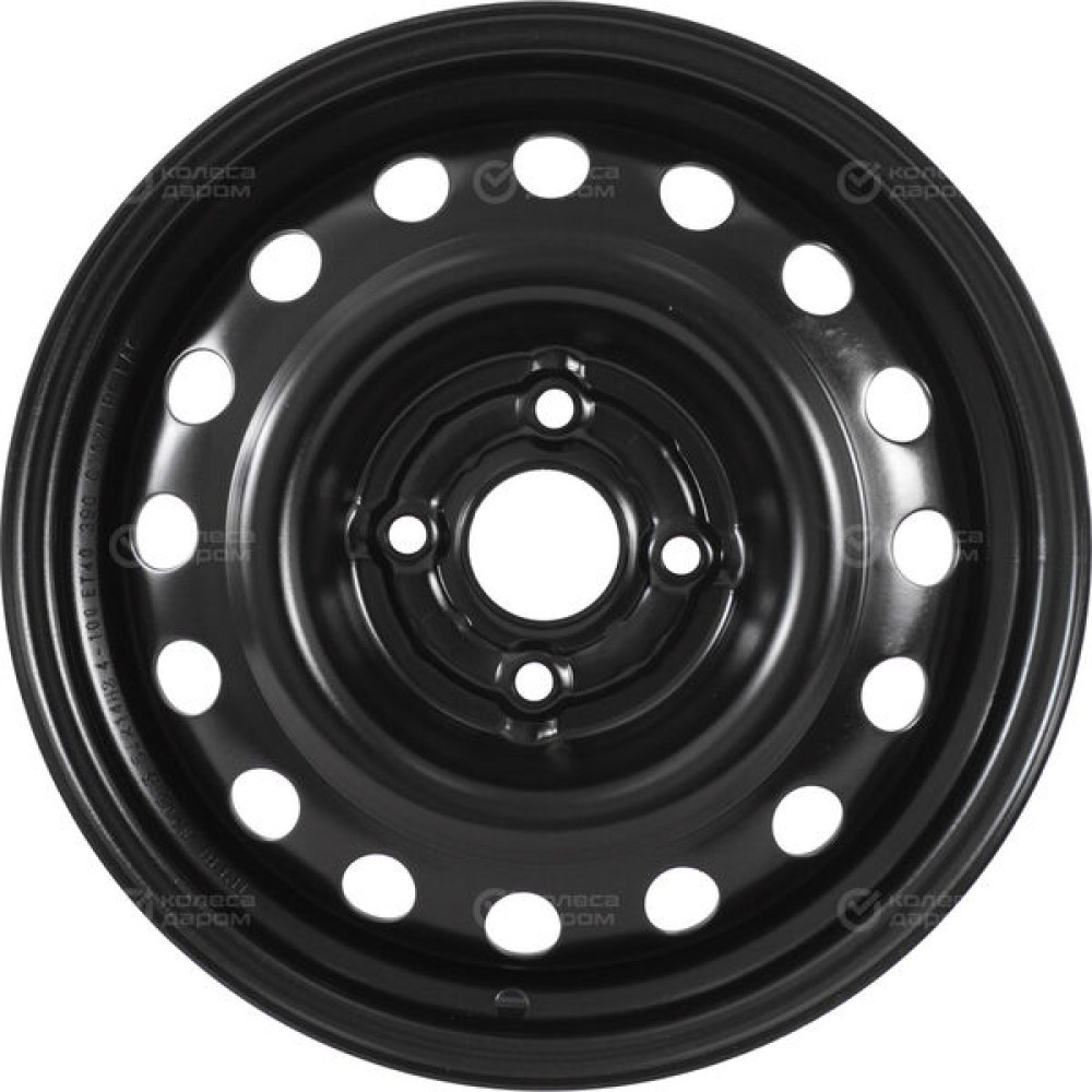 Колесный диск Trebl 6205_P TREBL 5.5xR14 4x100 ET40 DIA54.1 черный