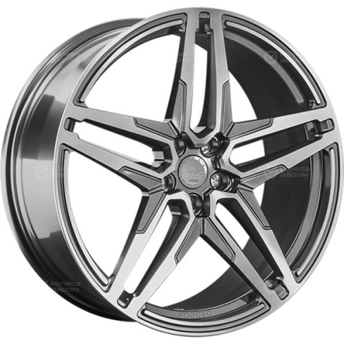 Колесный диск LS Forged FG50 8.5xR20 5x114.3 ET45 DIA67.1 темно-серый матовый ,частично полированный