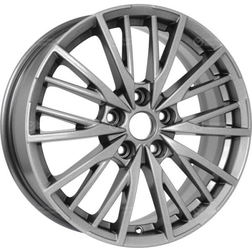 Колесный диск Carwel Агма 1719 7xR17 5x114.3 ET37 DIA66.5 серый
