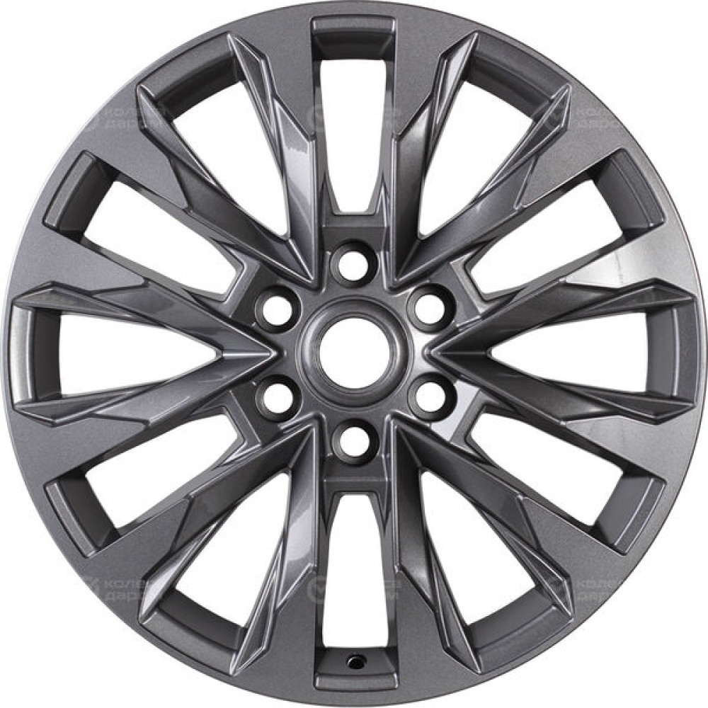Колесный диск KHOMEN KHW2010 (LC Prado) 8xR20 6x139.7 ET36 DIA100.1 серый
