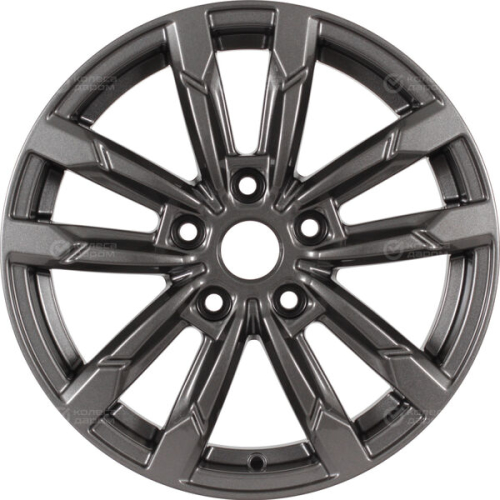 Колесный диск СКАД Кения 6.5xR16 5x110 ET47 DIA67.1 темно-серый цвет с перламутровыми оттенками