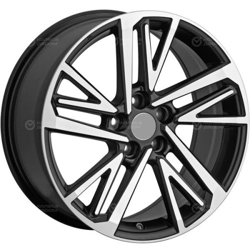 Колесный диск Replica FR XH292 8xR19 5x114.3 ET45 DIA60.1 черный с алмазной обработкой лицевой части