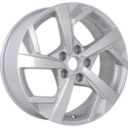 Колесный диск Carwel Тенис 1712 7xR17 5x114.3 ET39 DIA60.1 серебристый