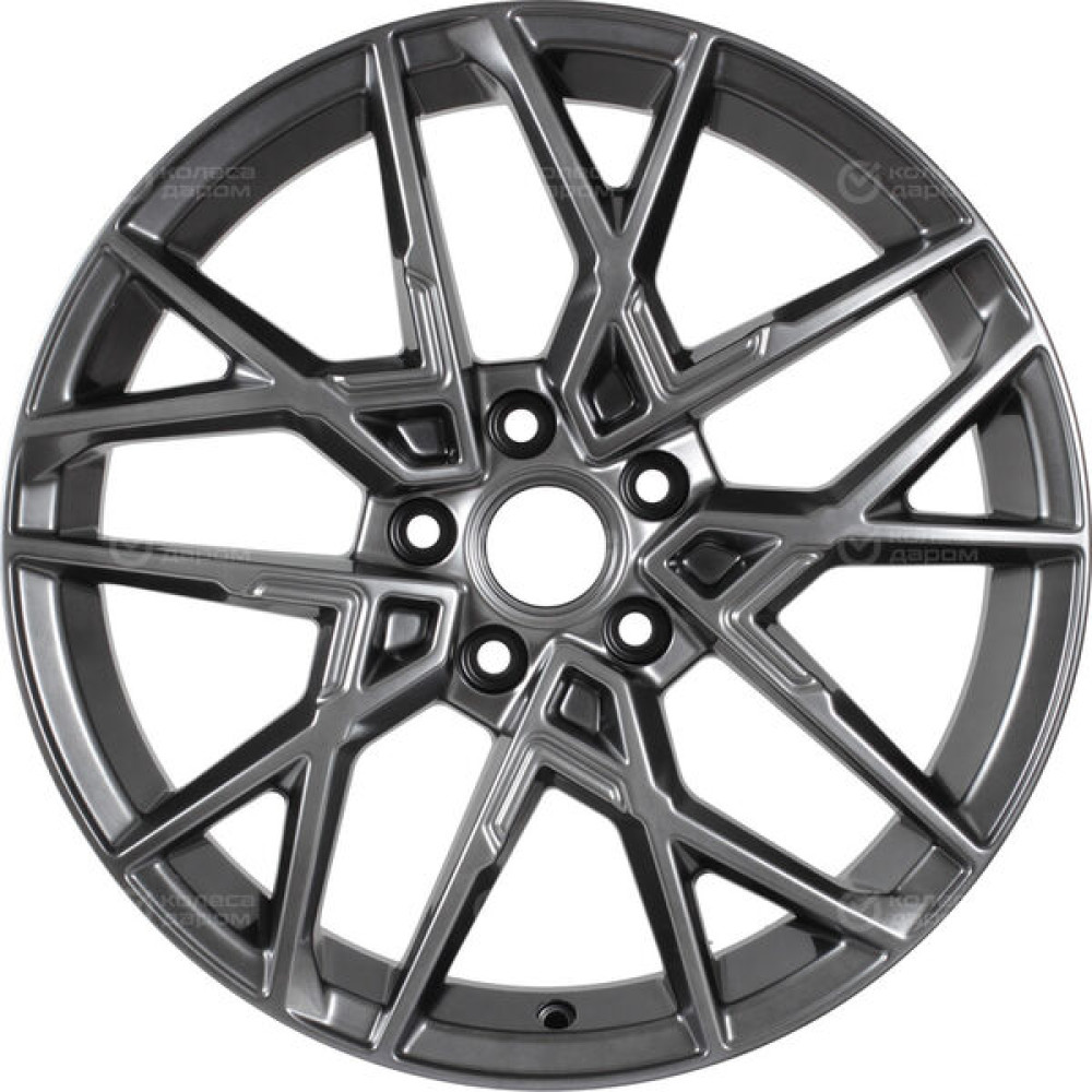 Колесный диск КиК Вудроф 7xR18 5x108 ET41 DIA59.6 (уценка) темно-серебристый