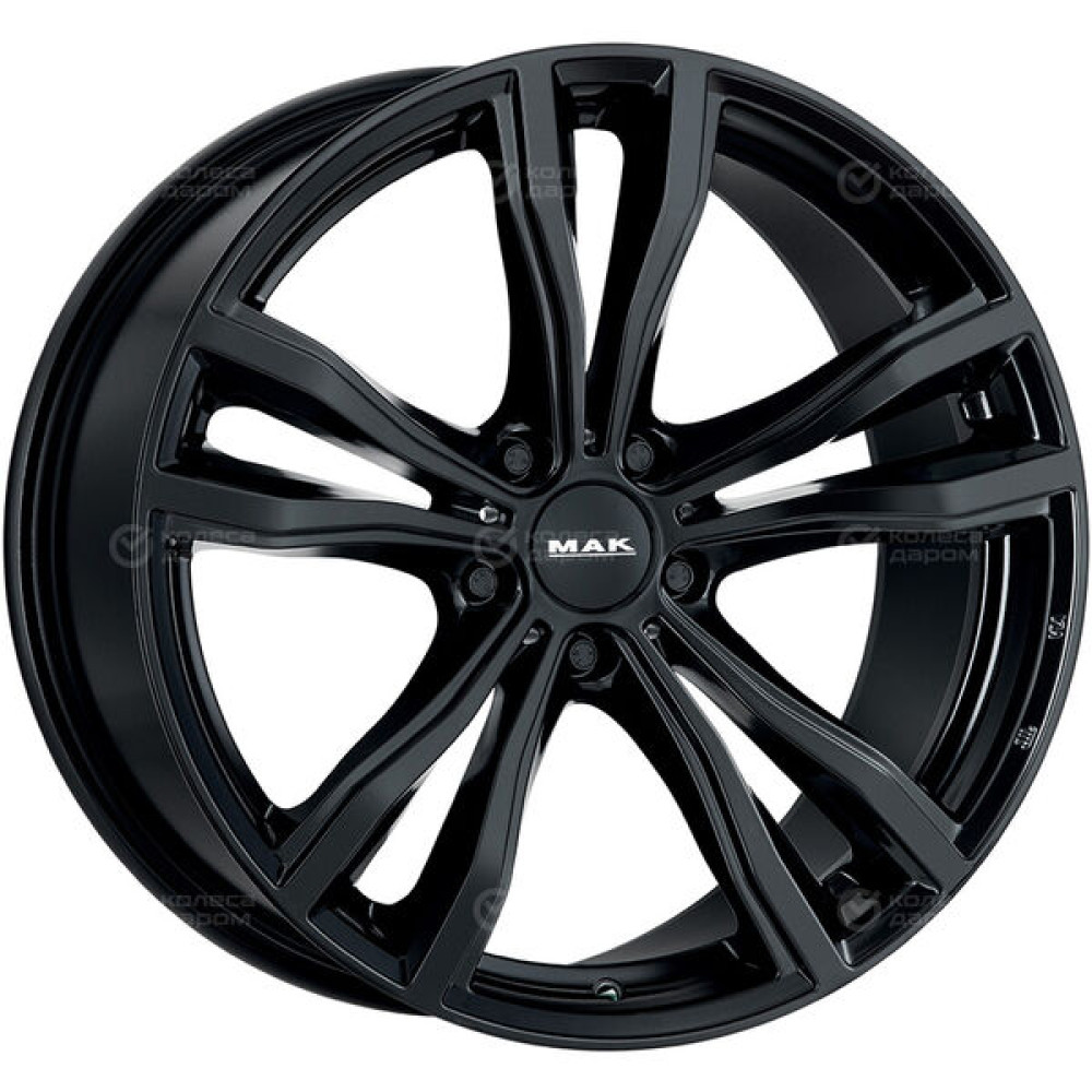 Колесный диск MAK X-Mode 11xR20 5x120 ET37 DIA74.1 черный глянцевый
