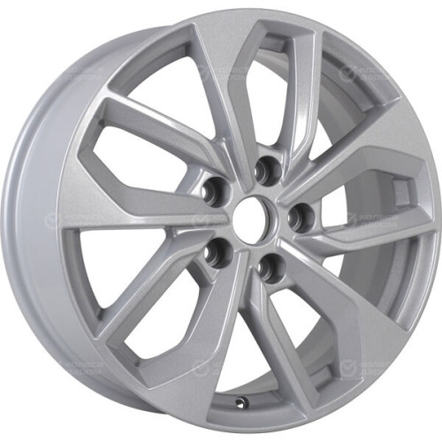 Колесный диск Carwel Эльтон 1703 7xR17 5x114.3 ET50 DIA67.1 серебристый