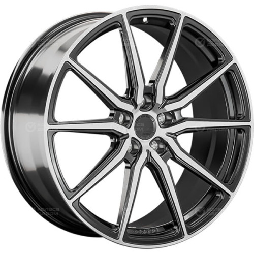 Колесный диск LS Forged LS FG01 9xR20 5x114.3 ET40 DIA67.1 черный матовый полностью полированный