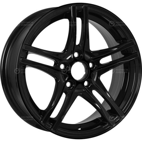 Колесный диск VENTI 1505 6xR15 5x100 ET38 DIA57.1 черный глянцевый