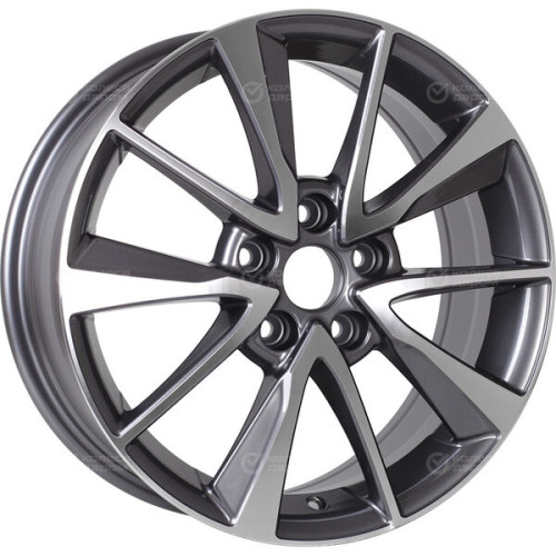 Колесный диск Replay HND277 7xR17 5x114.3 ET50 DIA67.1 насыщенный темно-серый полностью полированный