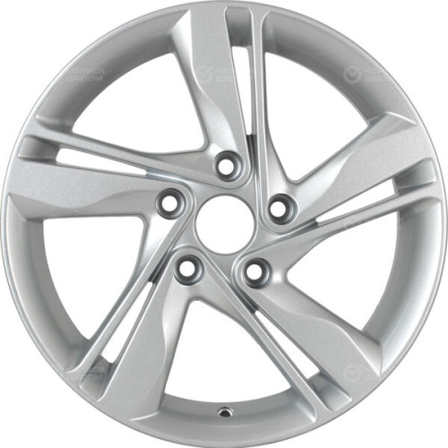 Колесный диск Tech Line 650 6.5xR16 5x114.3 ET50 DIA66.1 серебристый