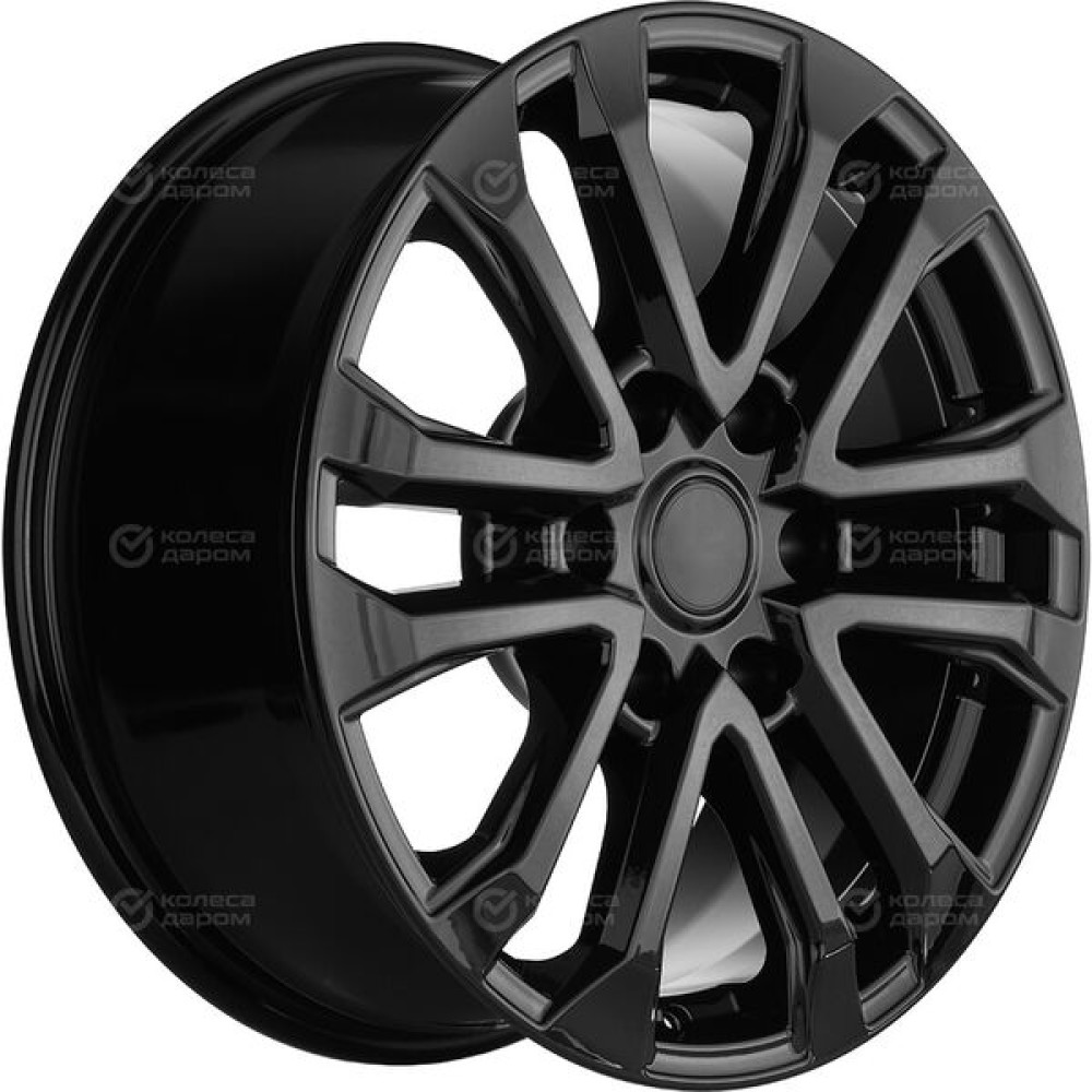 Колесный диск Carwel Пур 1805 7.5xR18 6x139.7 ET36 DIA100.1 (уценка) чёрный