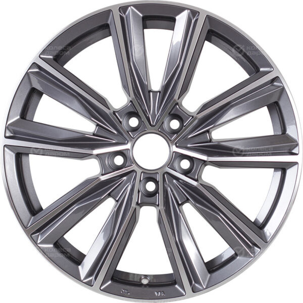 Колесный диск Replay VV218 7xR17 5x112 ET40 DIA57.1 насыщенный темно-серый полностью полированный