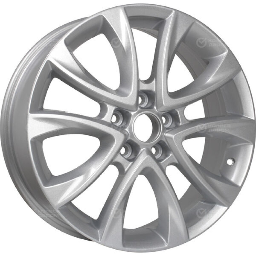 Колесный диск Replay TY300 7.5xR17 5x114.3 ET45 DIA60.1 серебристый