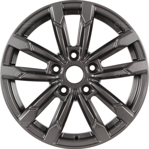 Колесный диск СКАД Кения 6.5xR16 5x112 ET46 DIA57.1 темно-серый цвет с перламутровыми оттенками