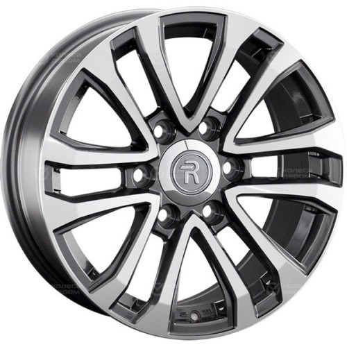 Колесный диск Replay MI174 7.5xR18 6x139.7 ET38 DIA67.1 насыщенный темно-серый полностью полированный