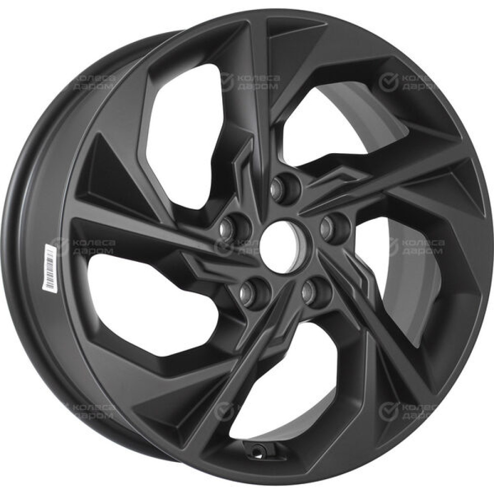 Колесный диск СКАД KL-366 7xR17 5x114.3 ET40 DIA66.1 черный полностью матовый