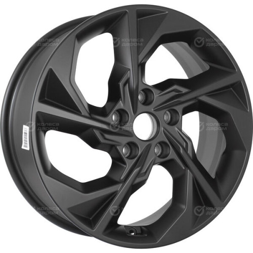 Колесный диск СКАД KL-366 7xR17 5x114.3 ET40 DIA66.1 черный полностью матовый