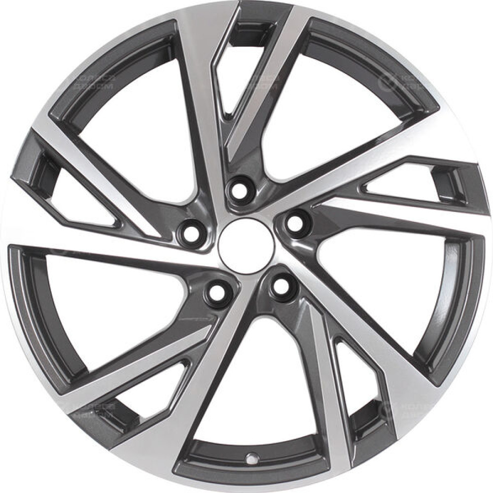 Колесный диск Replay LX192 8xR18 5x114.3 ET30 DIA60.1 темно-серый матовый ,частично полированный