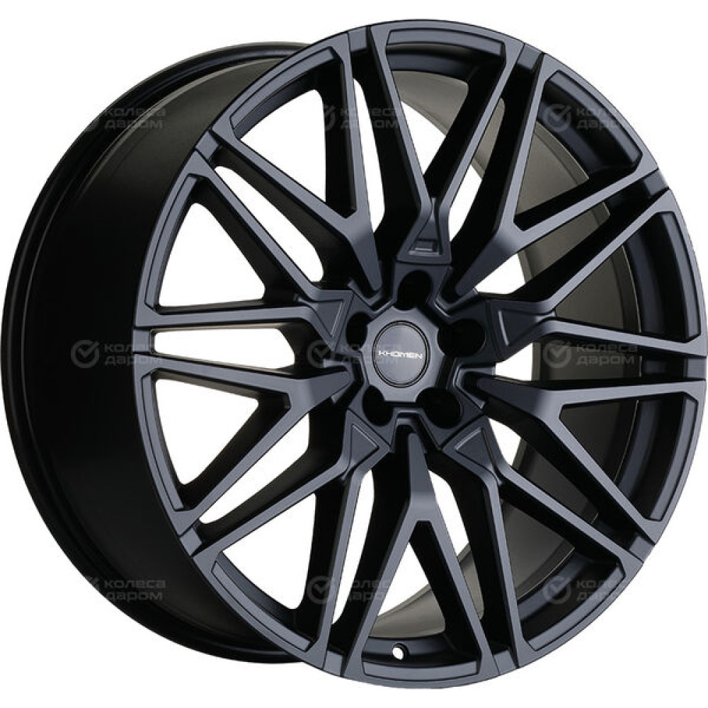 Колесный диск KHOMEN KHW2103 X5/X6/X7 9.5xR21 5x112 ET37 DIA66.6 черный матовый