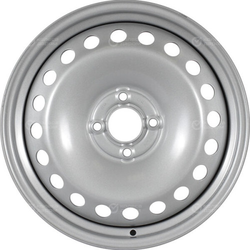 Колесный диск Magnetto 16017 6.5xR16 4x100 ET50 DIA60.1 серебристый