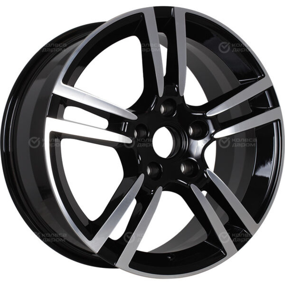 Колесный диск Replay PR8 8xR18 5x130 ET53 DIA71.6 черный полностью полированный