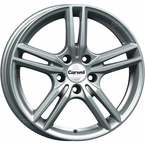 Колесный диск Carwel Баруй 223 6.5xR16 5x112 ET38 DIA57.1 темно-серебристый