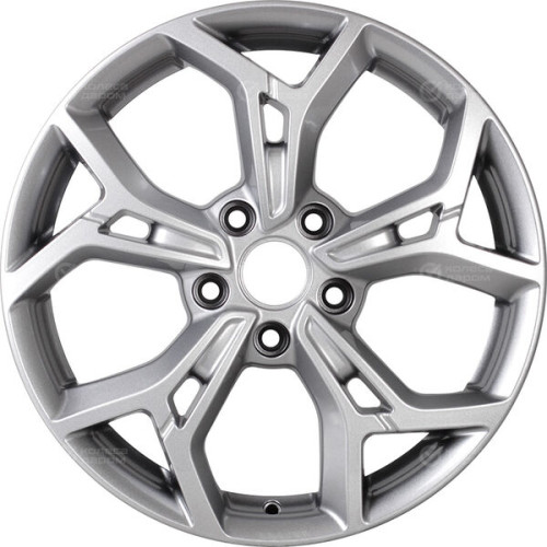 Колесный диск Carwel Карачи 203 7xR17 5x114.3 ET45 DIA67.1 серебристый металлик