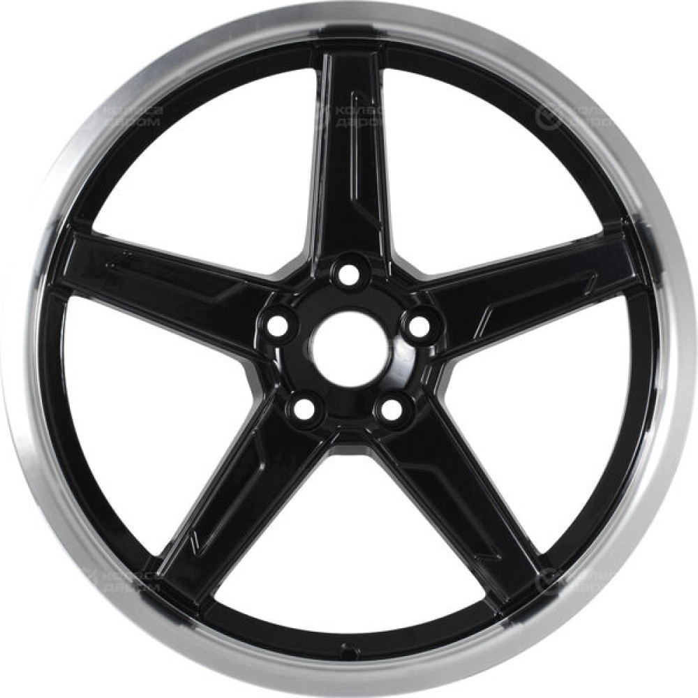 Колесный диск RST R149 7.5xR19 5x114.3 ET45 DIA67.1 черный с алмазной проточкой по радиусу