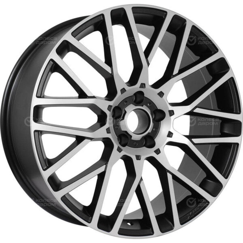 Колесный диск X-trike X137 8.5xR20 5x114.3 ET45 DIA67.1 черный матовый с полированной лицевой частью