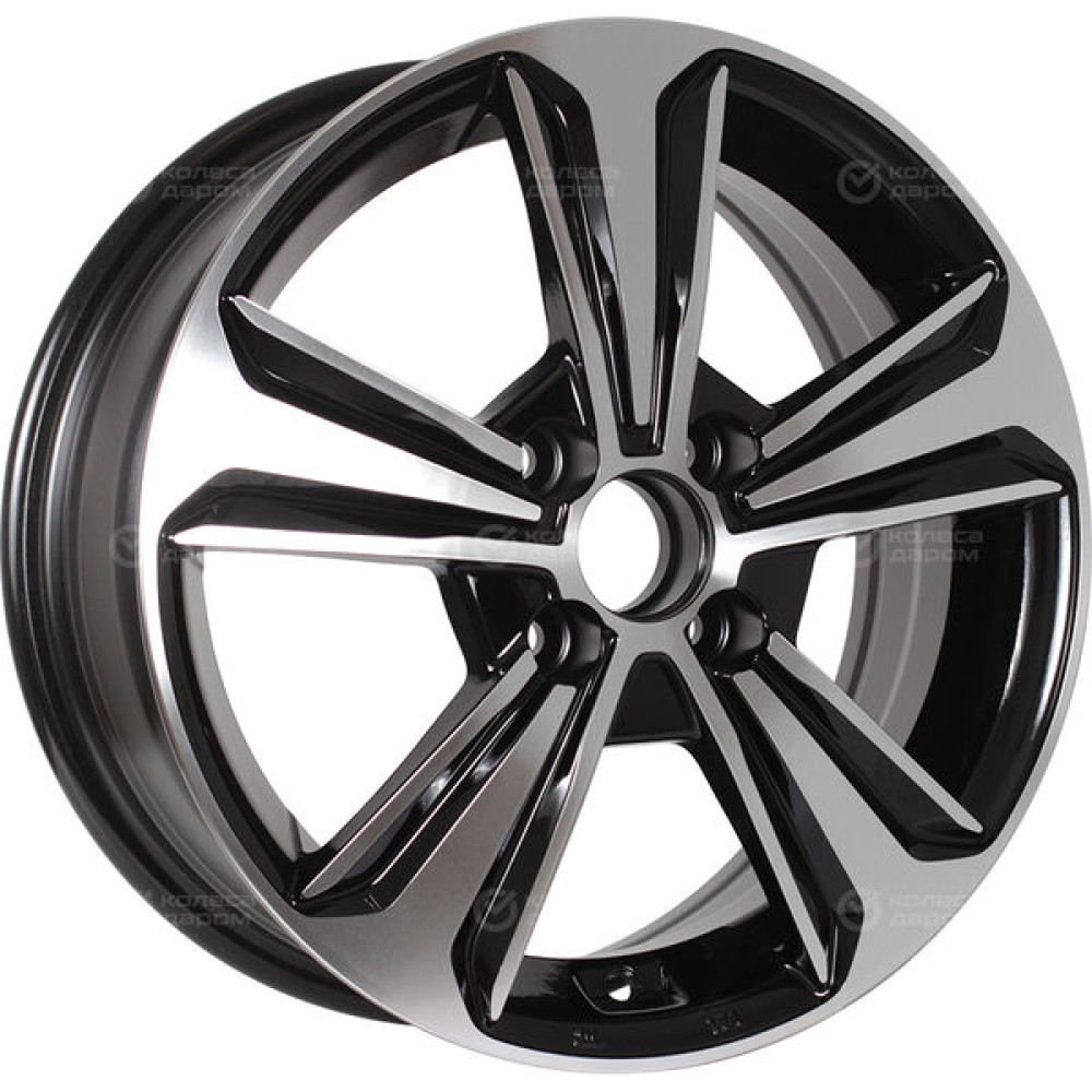 Колесный диск Replay HND256 6xR16 4x100 ET49 DIA54.1 черный полностью полированный