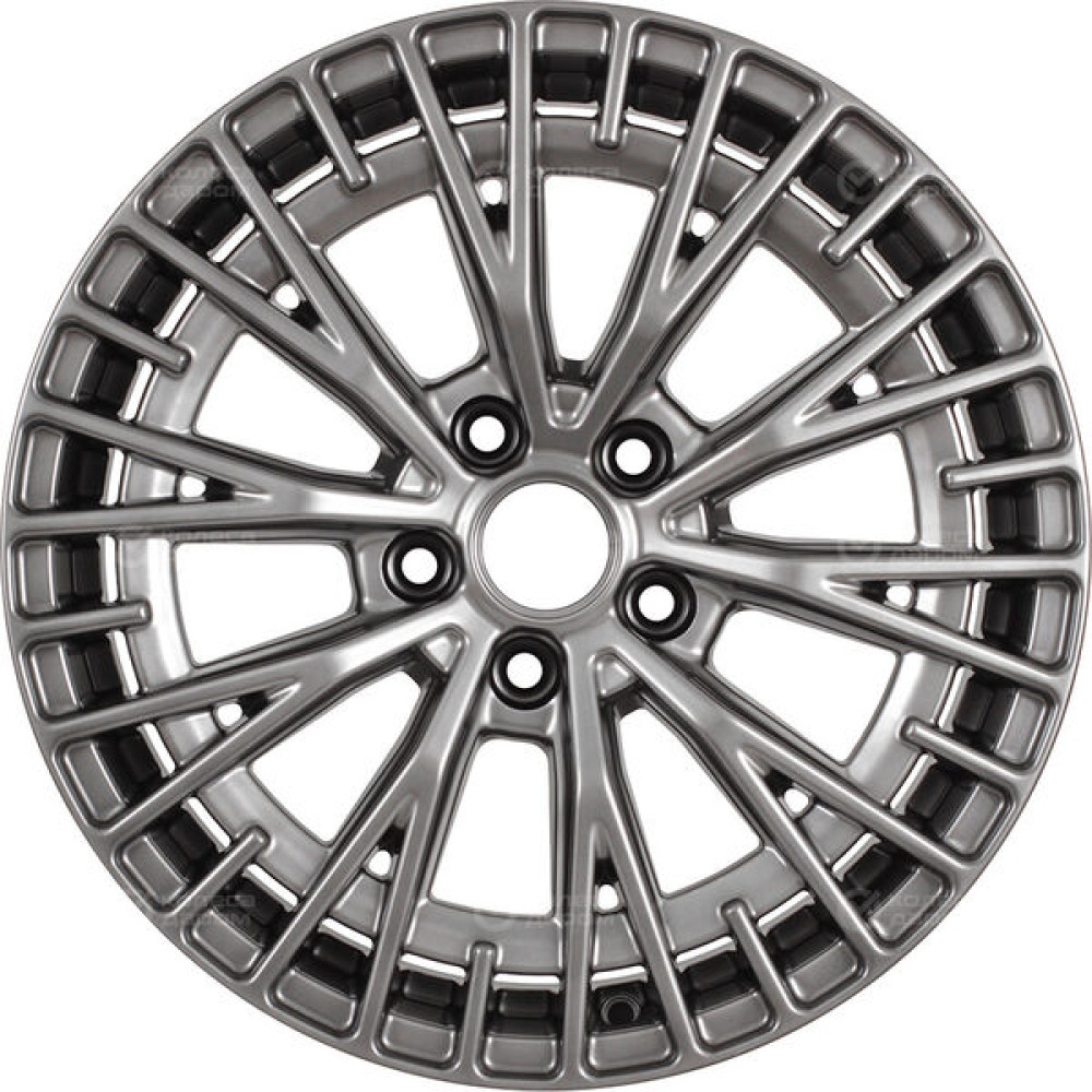 Колесный диск KDW KD1730 7xR17 5x108 ET40 DIA54.1 (уценка) темно-серый