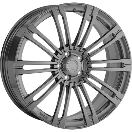 Колесный диск LS Forged LS FG16 9xR22 5x120 ET43 DIA72.6 серый матовый