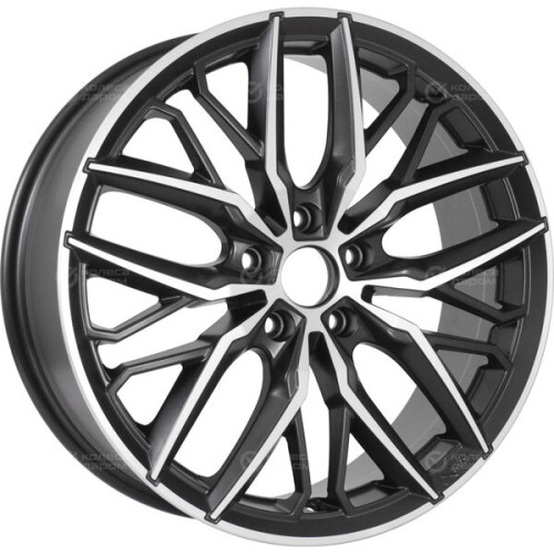 Колесный диск X-trike X139 7.5xR19 5x108 ET33 DIA60.1 черный матовый с полированной лицевой частью