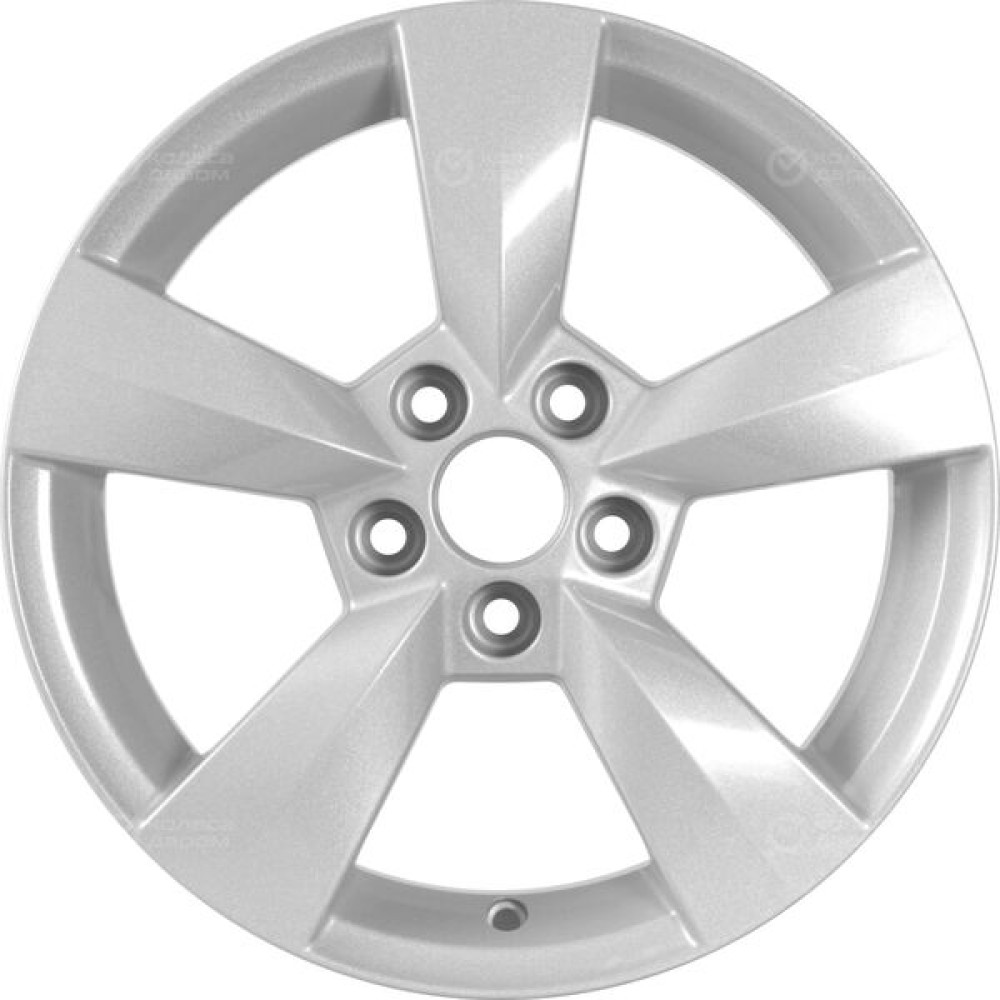 Колесный диск Carwel Кета 1504 6xR15 5x100 ET43 DIA57.1 серебристый