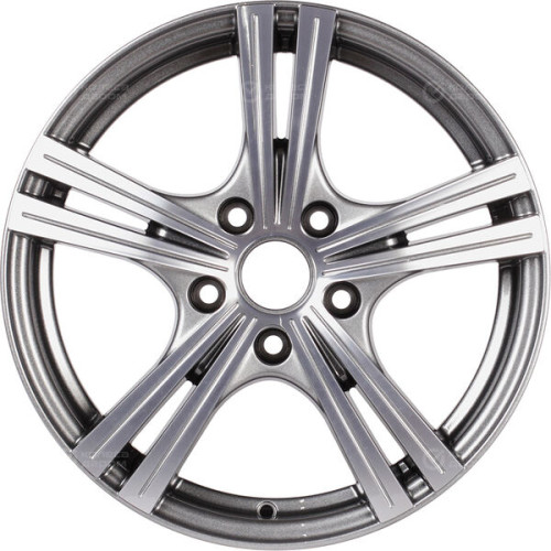 Колесный диск X-trike X112 6.5xR16 5x114.3 ET40 DIA66.1 темно-серебристый с полированной лицевой частью