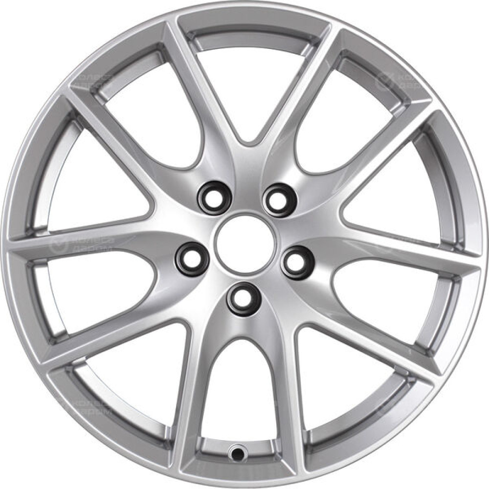 Колесный диск Alcasta M59 6.5xR16 5x114.3 ET45 DIA60.1 насыщенный серебристый