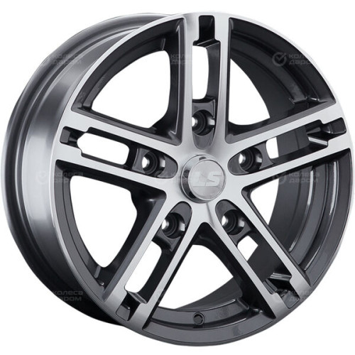 Колесный диск LS LS 292 6.5xR15 5x139.7 ET40 DIA98.5 насыщенный темно-серый полностью полированный