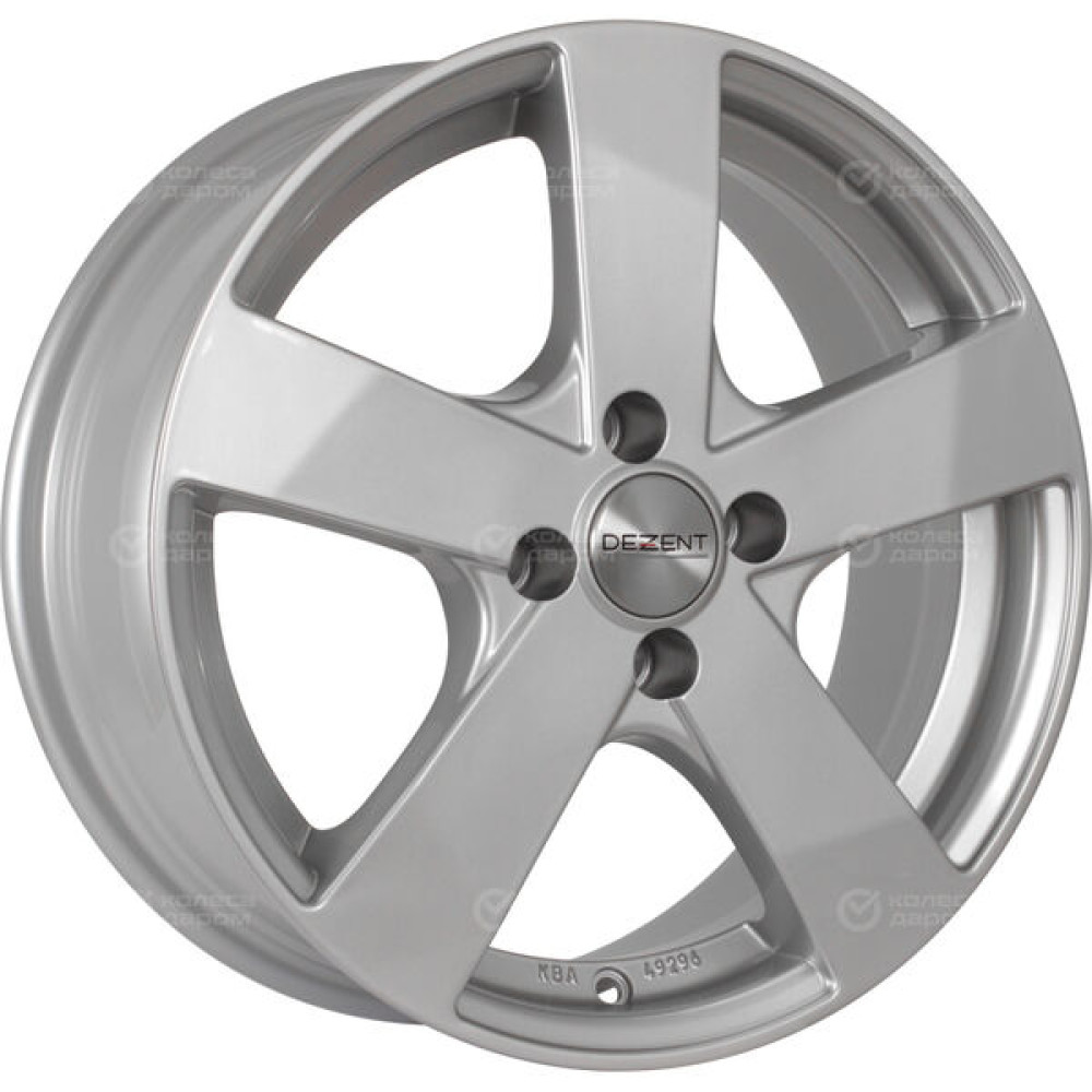 Колесный диск Dezent TD 6xR15 5x100 ET38 DIA57.1 серебристый