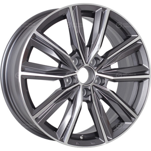 Колесный диск Replay VV218 7xR17 5x112 ET40 DIA57.1 насыщенный темно-серый полностью полированный