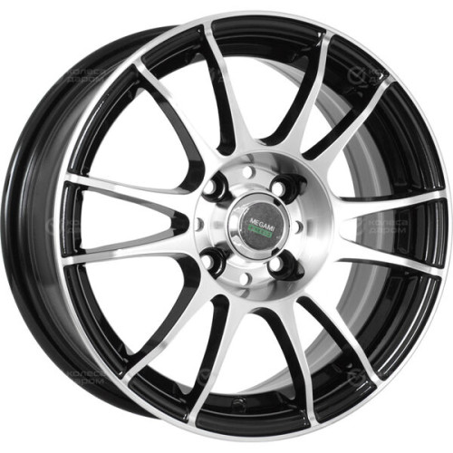 Колесный диск Megami MGM-3 6xR15 5x114.3 ET47 DIA67.1 черный полностью полированный
