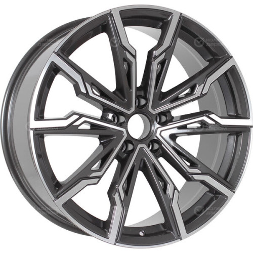 Колесный диск Replay A249 8.5xR20 5x112 ET20 DIA66.6 темно-серый матовый ,частично полированный