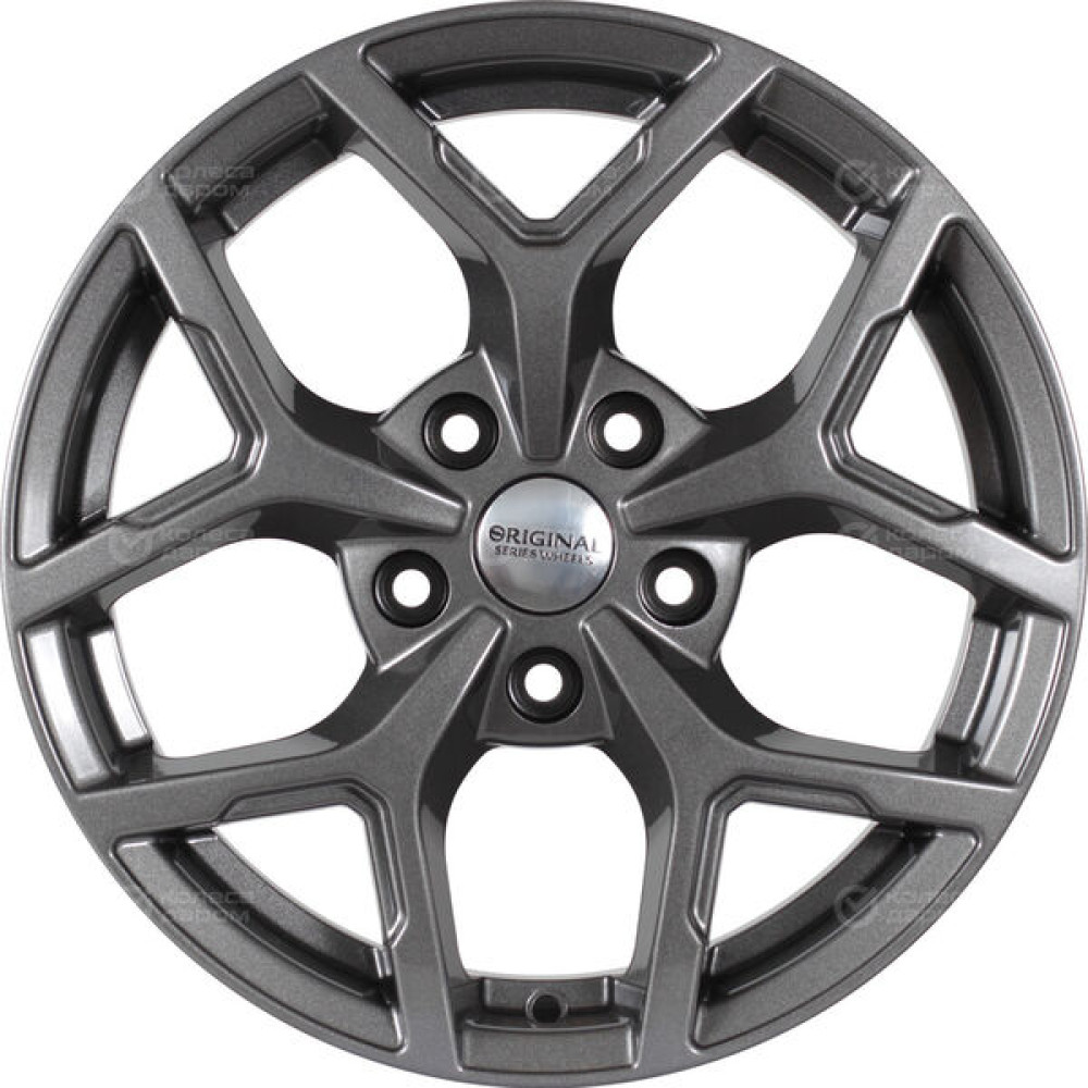 Колесный диск СКАД KL-368 6.5xR16 5x114.3 ET40 DIA60.1 (уценка) темно-серый цвет с перламутровыми оттенками