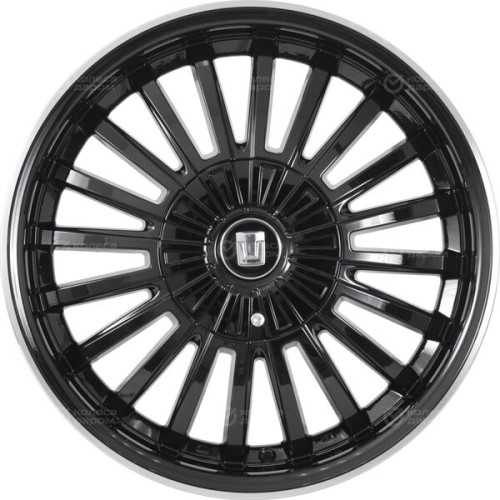 Колесный диск Replay TA12 8xR18 6x139.7 ET36 DIA100.1 черный, с полированным ободом