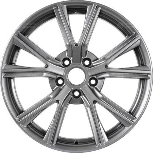 Колесный диск X-trike X122 7.5xR18 5x100 ET48 DIA56.1 темно-серебристый