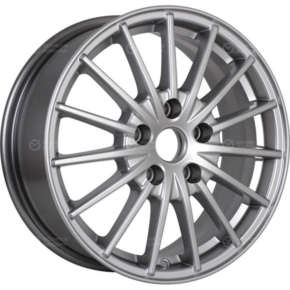 Колесный диск Alcasta M60 7xR17 5x114.3 ET40 DIA64.1 насыщенный серебристый