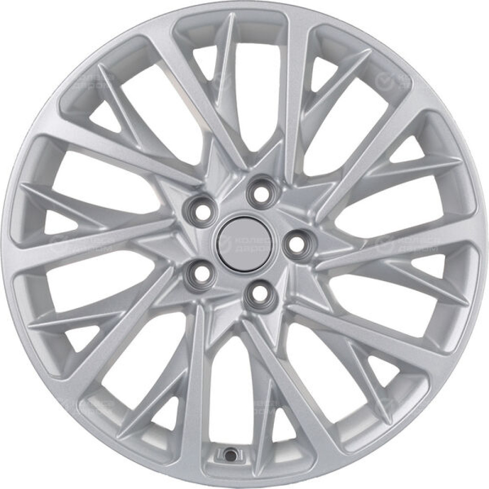 Колесный диск Carwel Оланга 1804 7.5xR18 5x114.3 ET45 DIA60.1 серебристый