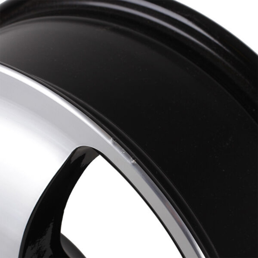 Колесный диск Tech Line 403 5.5xR14 4x98 ET32 DIA58.6 (уценка) глянцевый черный с полированной лицевой частью