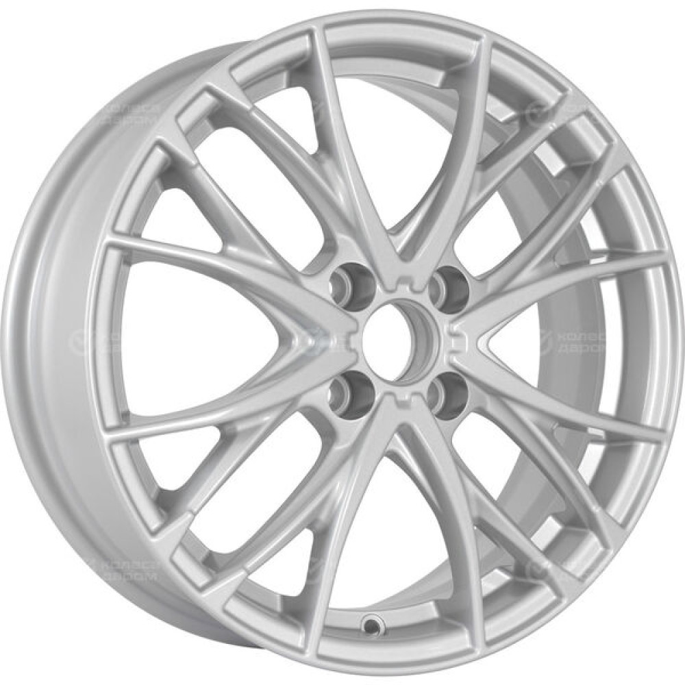 Колесный диск WUP Up111 6xR16 4x100 ET41 DIA60.1 глянцевый серебристый