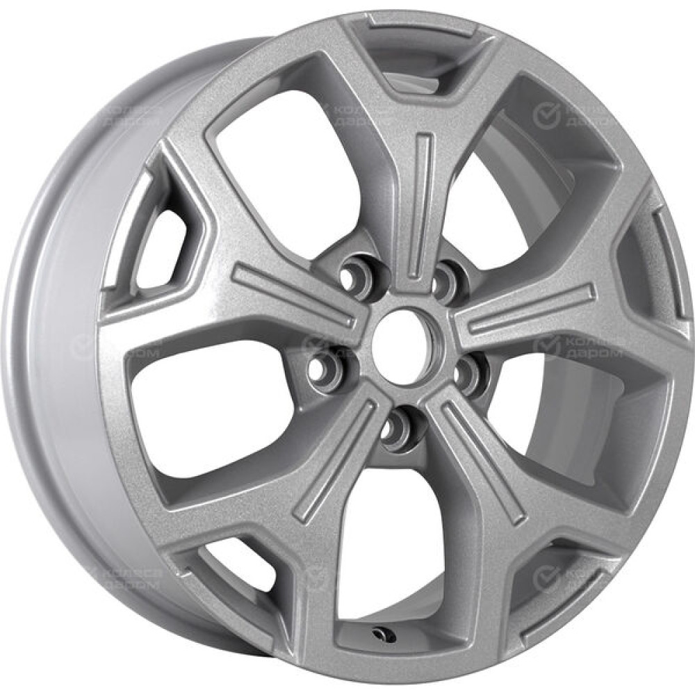 Колесный диск Carwel Енисей 249 6.5xR16 5x114.3 ET43 DIA67.1 темно-серебристый