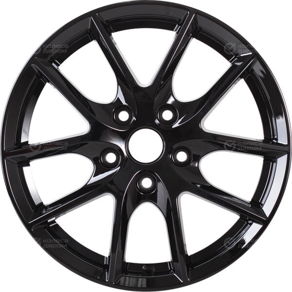 Колесный диск Alcasta M59 6.5xR16 5x100 ET38 DIA57.1 черный